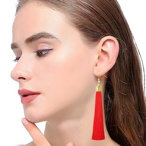 Jewelry - NEW SET of 2 Tassel Earrings White/Yellow! Jewelry - NEW SET of 2 Tassel Earrings White/Yellow!